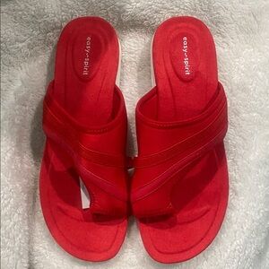 Easy Spirit Womens Lola 2 Flip Flop Cushioned Slide Sandals, Size 7 1/2